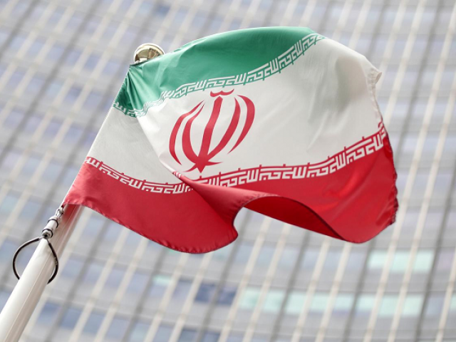 the iranian flag flutters in front the international atomic energy agency iaea headquarters in vienna austria july 10 2019 photo reuters