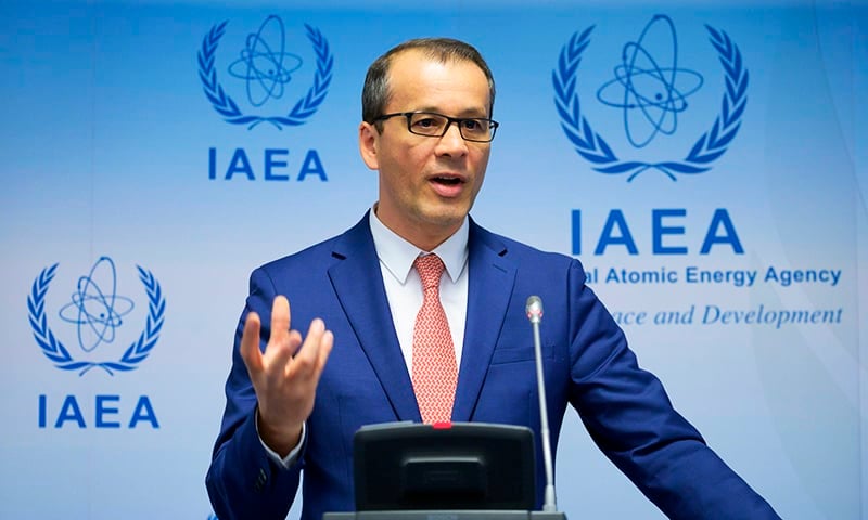 nternational atomic energy agency iaea acting head cornel feruta waits for the start of a board of governors meeting at the iaea headquarters in vienna austria september 9 2019 photo afp