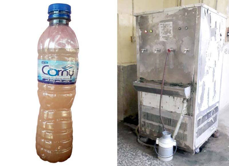 su students are provided muddy water to drink and use for other chores most filtration units fixed to the water coolers in the hostels are non functional photos express