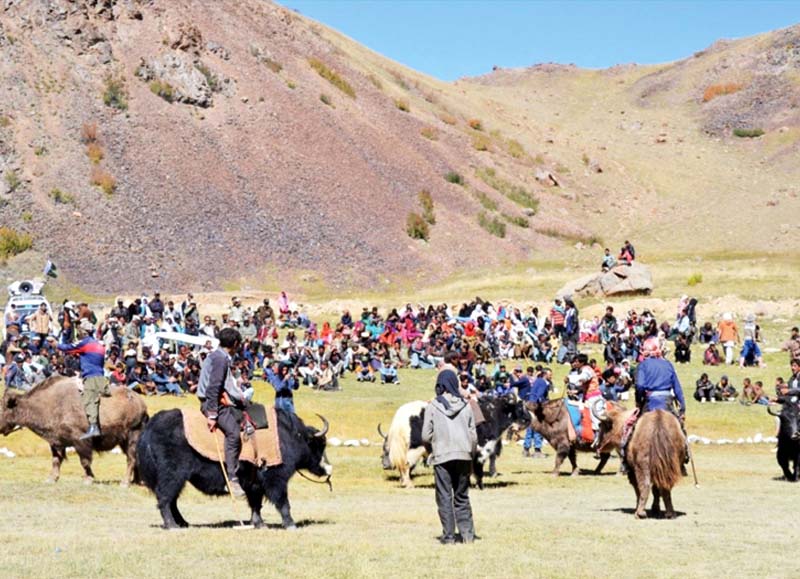 people play yak polo in the remote broghil valley of pakistan photo express