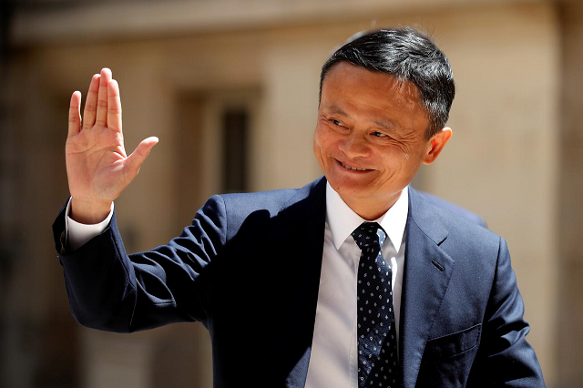 jack ma chairman of alibaba group arrives at the quot tech for good quot summit in paris france may 15 2019 photo reuters