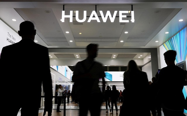 the huawei logo is pictured at the ifa consumer tech fair in berlin germany september 6 2019 photo reuters the huawei logo is pictured at the ifa consumer tech fair in berlin germany september 6 2019 photo reuters