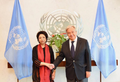 lodhi apprises un chief over humanitarian crisis in iok lodhi apprises un chief over humanitarian crisis in iok