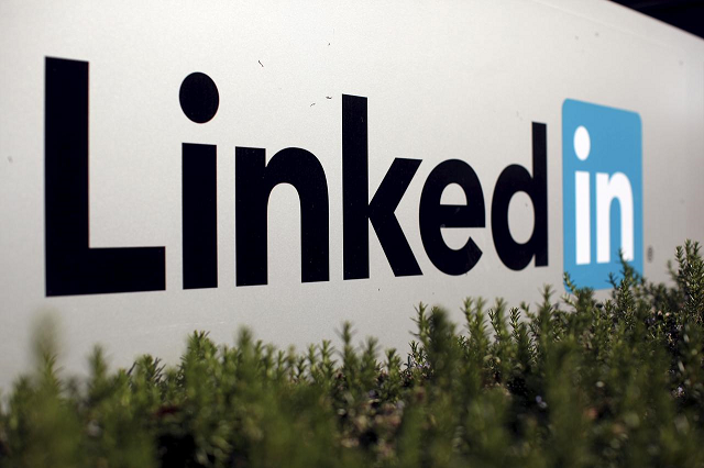 the logo for linkedin corporation is shown in mountain view california us february 6 2013 photo reuters the logo for linkedin corporation is shown in mountain view california us february 6 2013 photo reuters