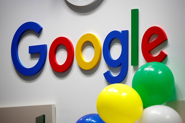 the logo of google is seen at the high profile startups and high tech leaders gathering viva tech in paris france may 16 2019 photo reuters the logo of google is seen at the high profile startups and high tech leaders gathering viva tech in paris france may 16 2019 photo reuters