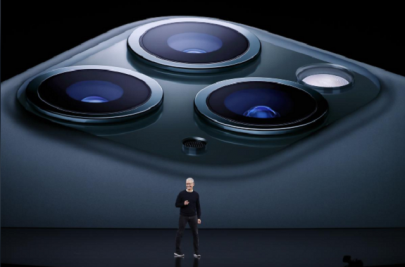 apple unveils iphone 11 pro featuring three cameras