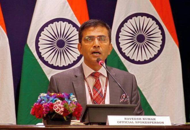 ministry of external affairs spokesperson raveesh kumar photo reuters