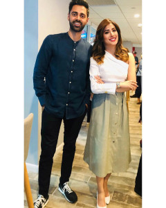 mehwish hayat rubs shoulders with hasan minhaj at the us open mehwish hayat rubs shoulders with hasan minhaj at the us open