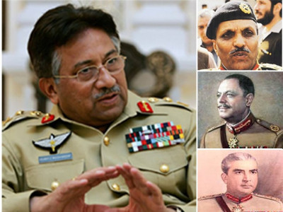 za bhutto was put on trial why not musharraf