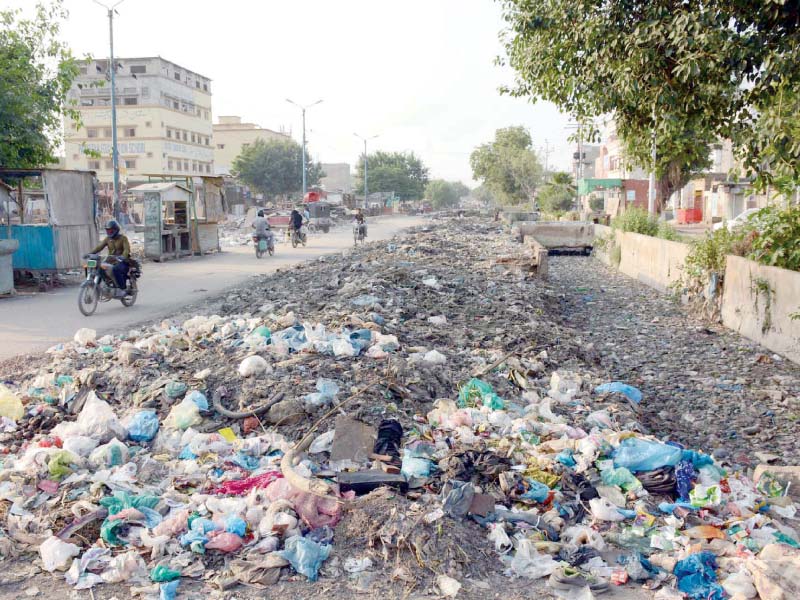 with the federal provincial and local governments all bickering over who cares most for karachi the city is increasingly wearing the look of a garbage dump meanwhile politicians continue to criticise and blame each other on twitter and in the mainstream media photo ppi