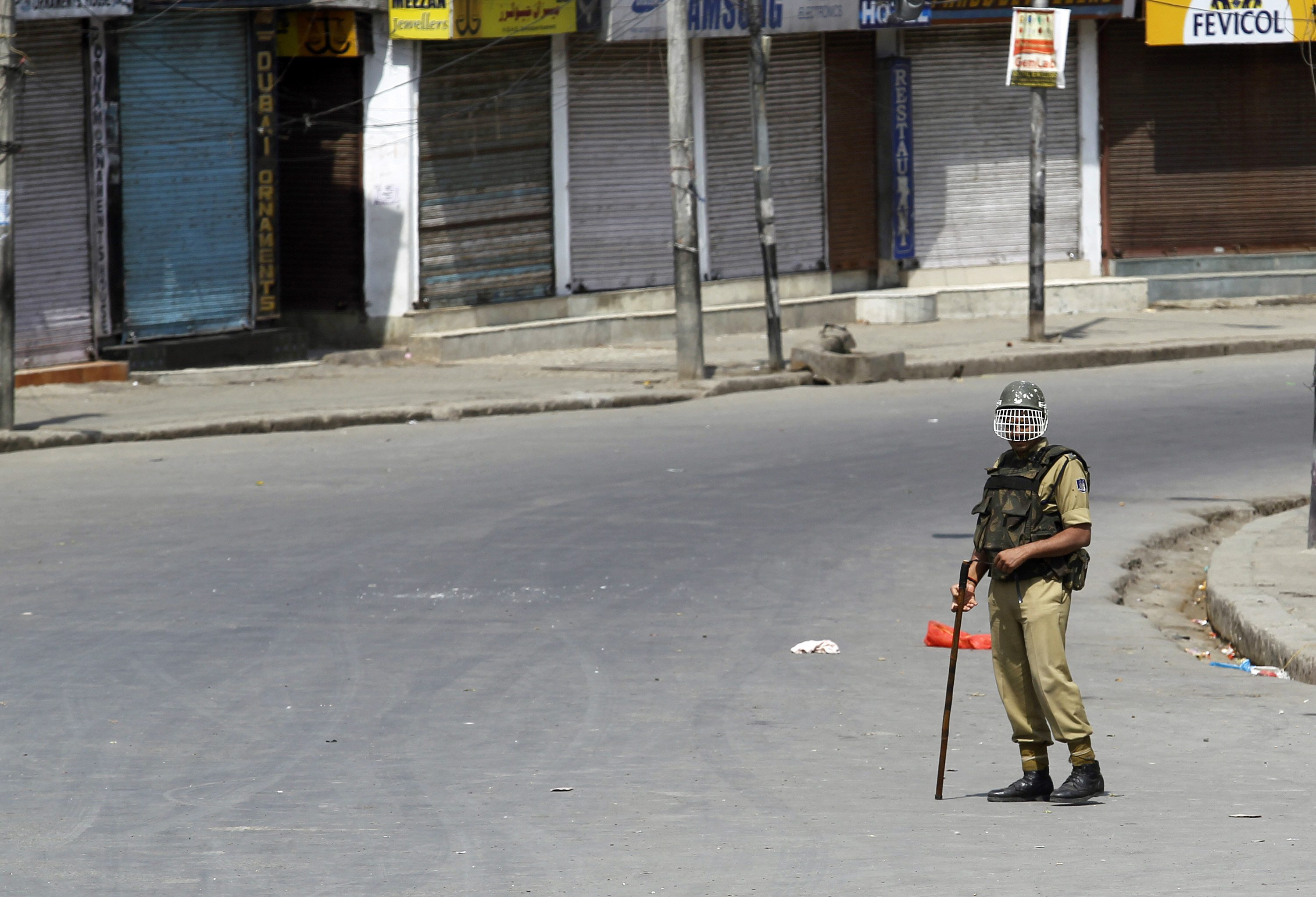 kashmir region has been under rolling curfews to contain deadly protests that began with the killing on june 11 of a teenage student in srinagar by a police tear gas shell photo reuters