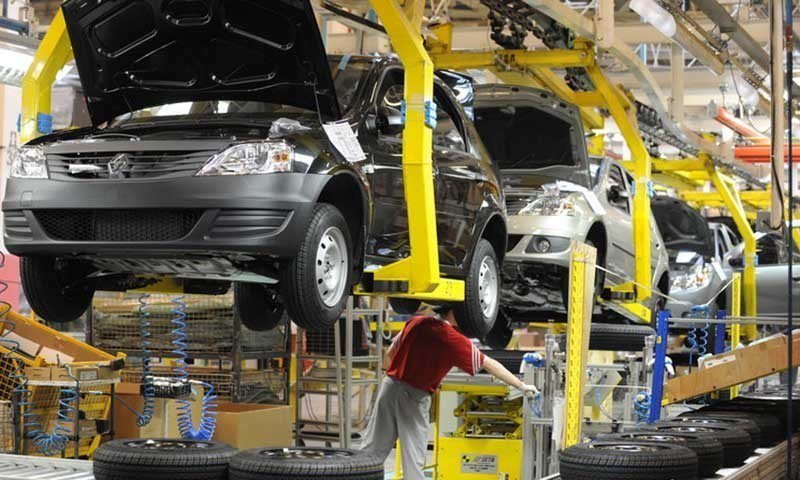 a car manufacturing plant photo afp