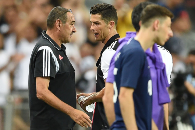sarri missed his first two league games with the serie a champions against parma and his former club napoli due to pneumonia photo afp sarri missed his first two league games with the serie a champions against parma and his former club napoli due to pneumonia photo afp
