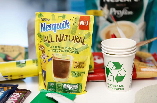 packagings made out of recycled or natural products are pictured during a media visit for the inauguration of the nestle institute of packaging sciences in lausanne switzerland september 12 2019 photo reuters packagings made out of recycled or natural products are pictured during a media visit for the inauguration of the nestle institute of packaging sciences in lausanne switzerland september 12 2019 photo reuters