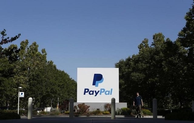 a paypal sign is seen at an office building in san jose california may 28 2014 photo reuters a paypal sign is seen at an office building in san jose california may 28 2014 photo reuters