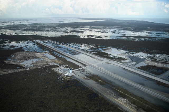 a view of floods and damages from hurricane dorian at marsh harbor airport september 5 2019 in marsh harbor great abaco photo afp a view of floods and damages from hurricane dorian at marsh harbor airport september 5 2019 in marsh harbor great abaco photo afp