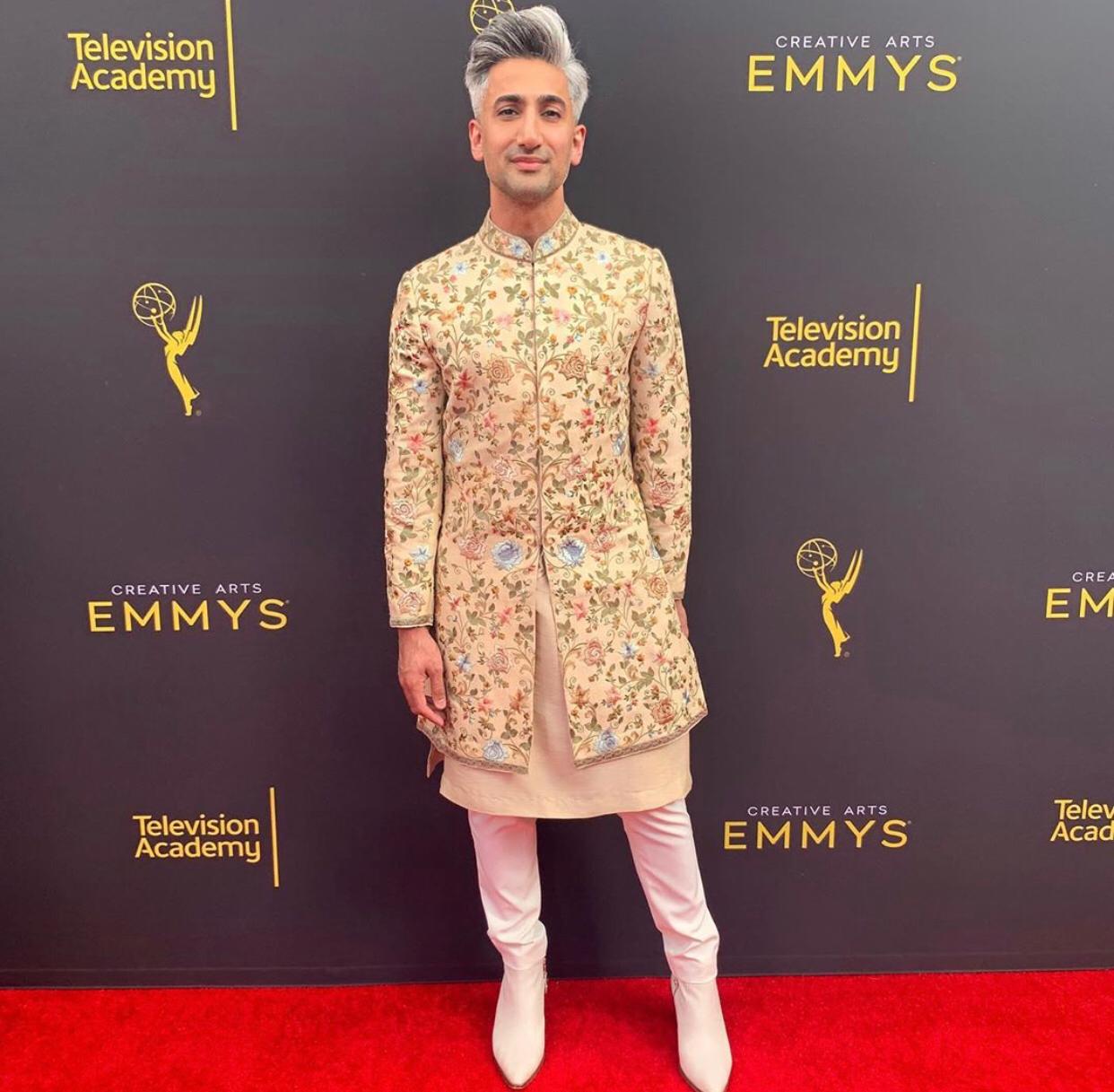 Tan France represents Pakistan at the Emmys!