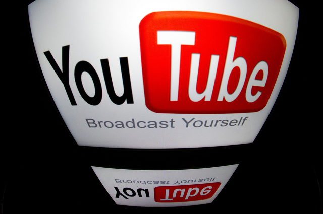 in this file photo taken on december 4 2012 the youtube logo is seen on a tablet screen in paris photo afp