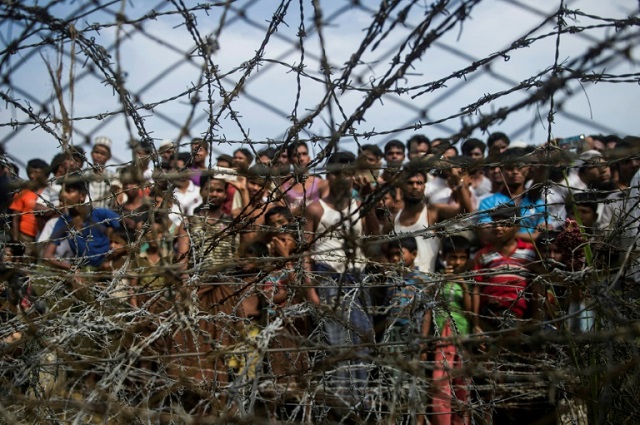 the un team said 600 000 rohingya still inside myanmar 039 s rakhine state remain in deteriorating and 039 deplorable 039 conditions photo afp