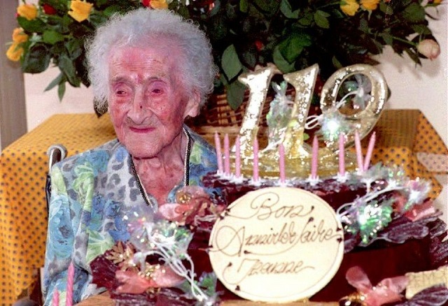 frenchwoman jeanne calment who died aged 122 in 1997 remains the longest living person on record researchers insist photo afp