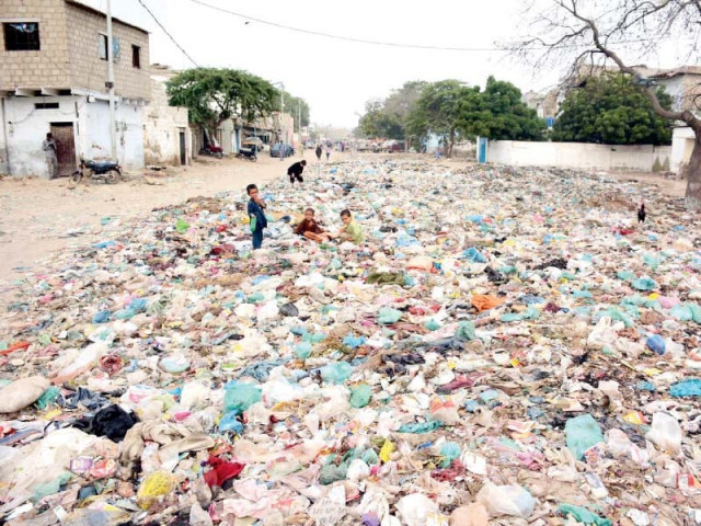 piles of garbage accumulated in korangi area has been contributing to the unhygenic atmosphere in the city various health issues have plagued citizens as the city rots in light of negligent authorities photo ppi piles of garbage accumulated in korangi area has been contributing to the unhygenic atmosphere in the city various health issues have plagued citizens as the city rots in light of negligent authorities photo ppi