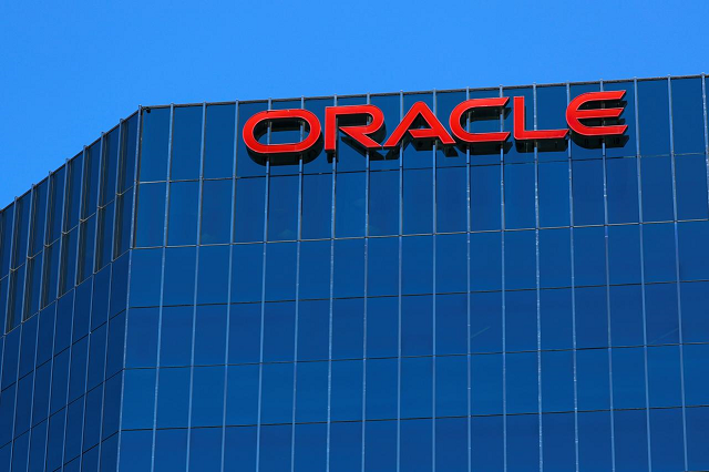 the oracle logo is shown on an office building in irvine california us june 28 2018 photo reuters the oracle logo is shown on an office building in irvine california us june 28 2018 photo reuters