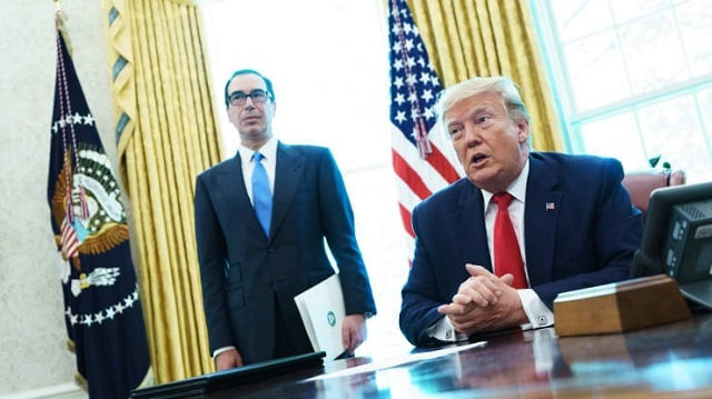 us president donald trump speaks before signing an executive order for sanctions on iran s supreme leader in the oval office of the white house on june 24 2019 photo afp us president donald trump speaks before signing an executive order for sanctions on iran s supreme leader in the oval office of the white house on june 24 2019 photo afp