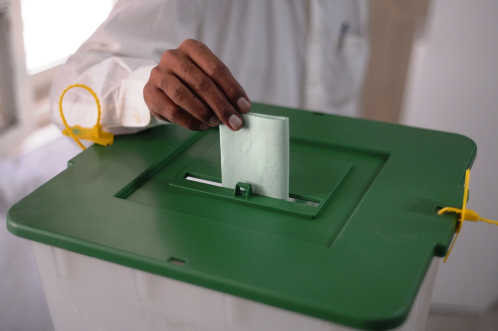 the commission had directed re polling in 29 polling stations of the na 259 and appointed regional election commissioner sibi imran ahmed as the district returning officer district election commissioner sibi nadeem asghar palal as the returning officer to supervise the process photo afp file