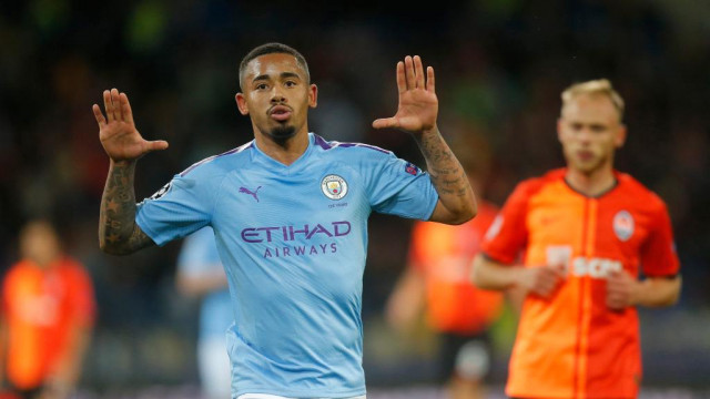 gabriel jesus netted city 039 s third goal in the closing stages to ensure they made the long flight home with three points stowed away photo afp gabriel jesus netted city 039 s third goal in the closing stages to ensure they made the long flight home with three points stowed away photo afp
