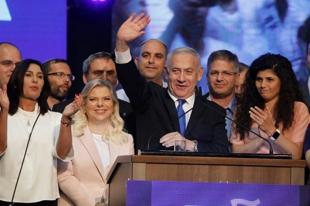 if results hold it will be a major setback for prime minister benjamin netanyahu who hoped to form a right wing coalition similar to his current one as he faces possible corruption charges in the weeks ahead photo afp if results hold it will be a major setback for prime minister benjamin netanyahu who hoped to form a right wing coalition similar to his current one as he faces possible corruption charges in the weeks ahead photo afp