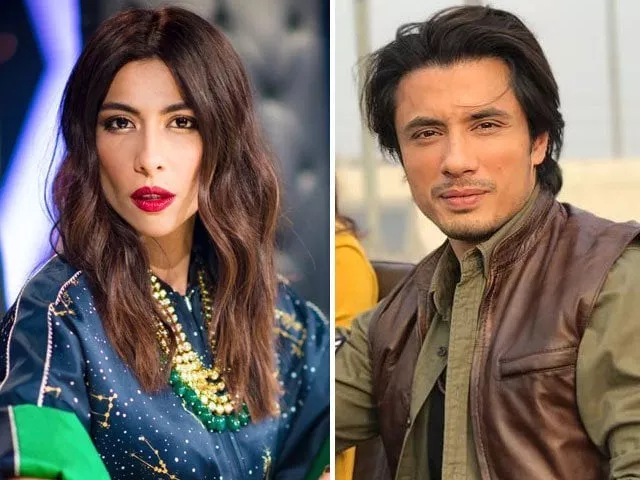 meesha shafi and ali zafar photo express file meesha shafi and ali zafar photo express file