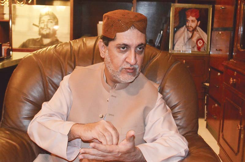 balochistan national party mengal chief akhtar mengal photo express