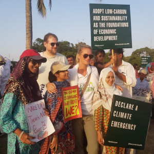 celebrities march for climate change