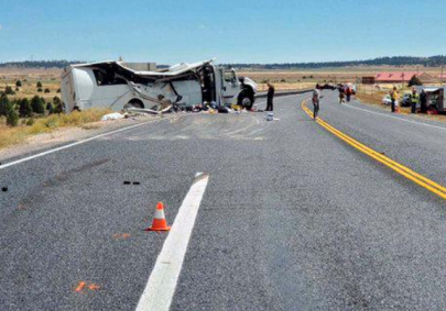 bus filled with chinese tourists crashes in utah four killed