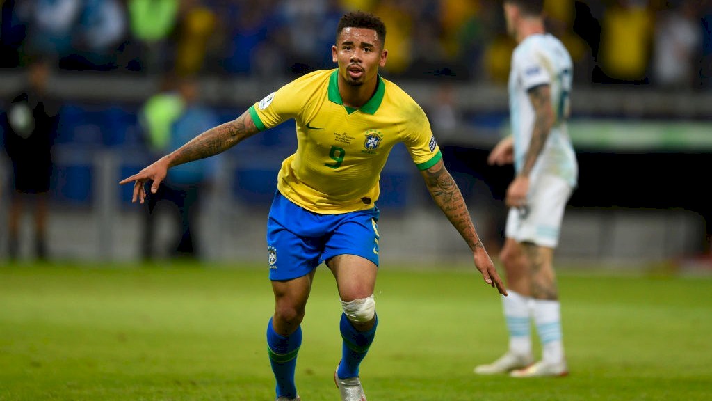 point to prove jesus will return to a brazil side which will have neymar as well and the young manchester city striker will have to do a lot to replace the psg star photo afp