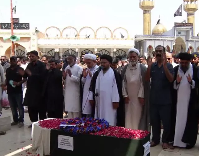 funeral prayers of major adeel shahid offered in karachi screengrab funeral prayers of major adeel shahid offered in karachi screengrab