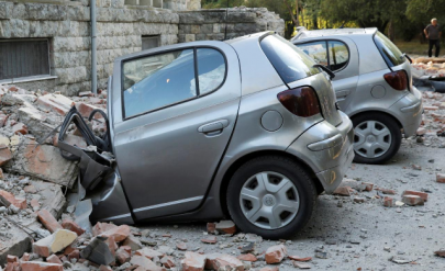 magnitude 5 6 earthquake rocks buildings in albania