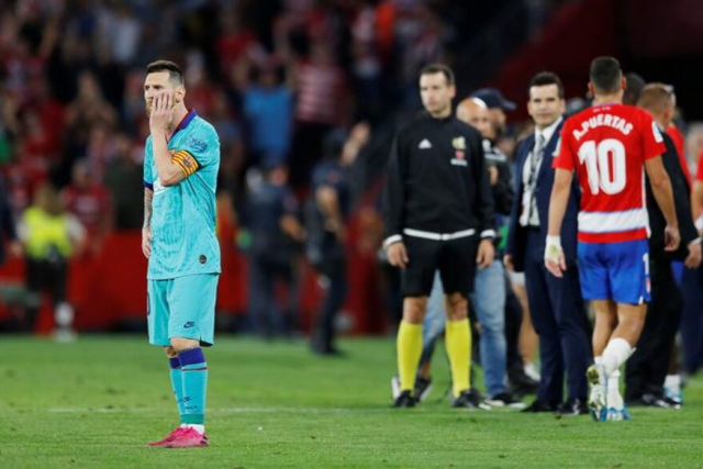 messi was still not deemed fit enough to start at los carmenes while fati the 16 year old who has lit up la liga in recent weeks also began the game on the bench photo afp messi was still not deemed fit enough to start at los carmenes while fati the 16 year old who has lit up la liga in recent weeks also began the game on the bench photo afp