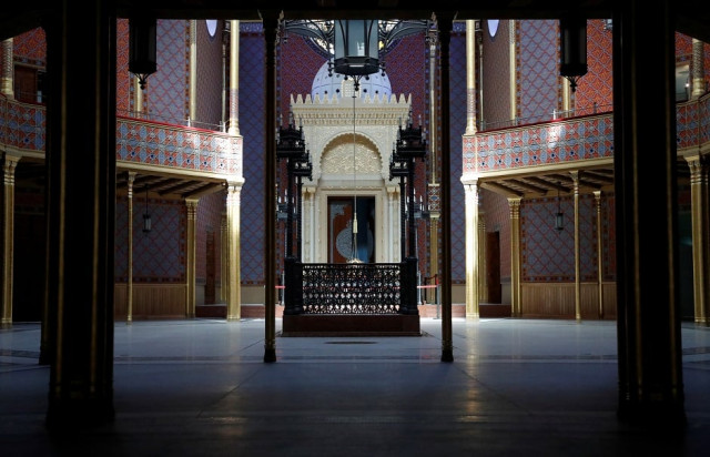 a general view shows the renovated rumbach street synagogue in budapest hungary photo reuters a general view shows the renovated rumbach street synagogue in budapest hungary photo reuters