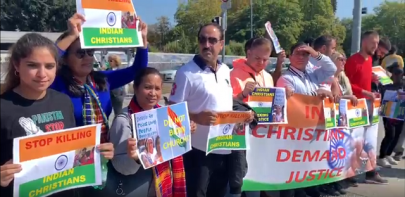 indian minorities demonstrate against modi outside un headquarters