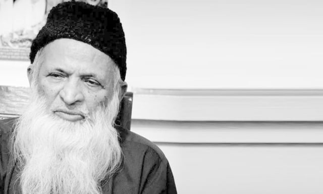 abdul sattar edhi late photo expresstribune