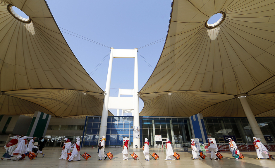 jeddah is main airport where pilgrims arrive before travelling on to mecca to perform the religious hajj photo afp