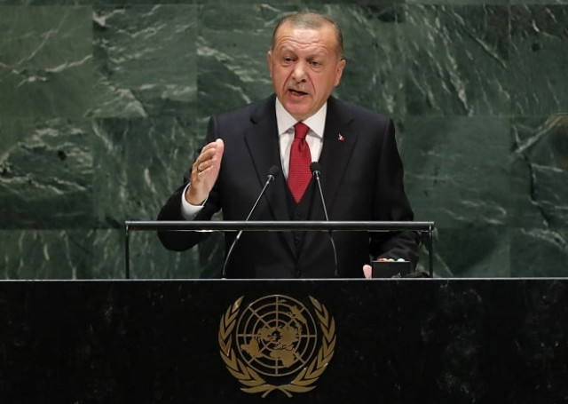 turkey 039 s president recep tayyip erdogan addresses the 74th session of the united nations general assembly photo reuters turkey 039 s president recep tayyip erdogan addresses the 74th session of the united nations general assembly photo reuters