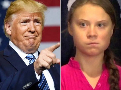 greta thunberg claps back after trump mocked her climate speech