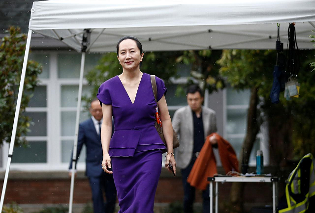 huawei technologies chief financial officer meng wanzhou leaves her home to appear for a hearing at british columbia supreme court in vancouver british columbia canada september 23 2019 photo reuters huawei technologies chief financial officer meng wanzhou leaves her home to appear for a hearing at british columbia supreme court in vancouver british columbia canada september 23 2019 photo reuters
