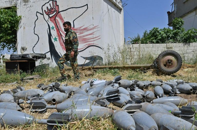 russian backed syrian forces have retaken large parts of the country from militants photo afp russian backed syrian forces have retaken large parts of the country from militants photo afp