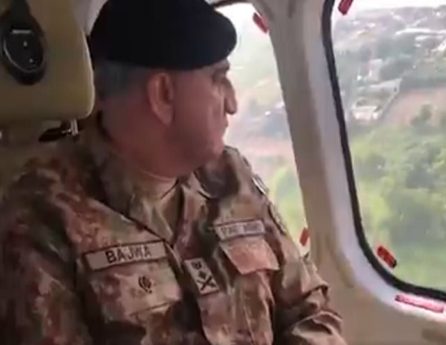 army chief reviews quake relief operations in ajk