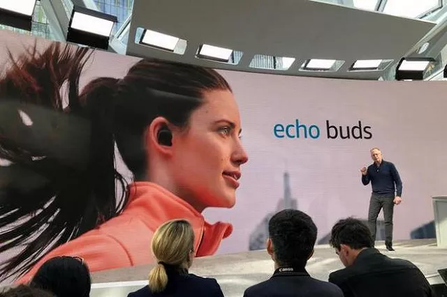 amazon senior vice president david limp announces echo buds headphones with the company s virtual assistant alexa built in at a product launch at the company s headquarters in seattle washington us september 25 2019 photo reuters amazon senior vice president david limp announces echo buds headphones with the company s virtual assistant alexa built in at a product launch at the company s headquarters in seattle washington us september 25 2019 photo reuters