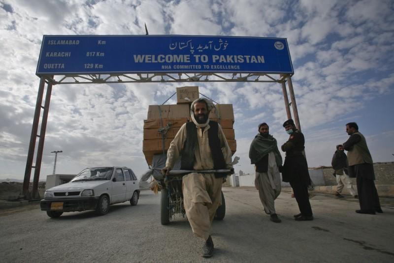 a reuters file photo of pak afg border