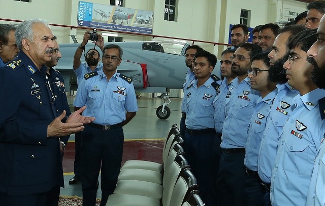 ceremony to mark achievement held at kamra 039 s aircraft rebuild factory photo paf